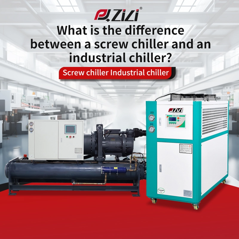 What Is the Difference Between a Screw Chiller and an Industrial Chiller?