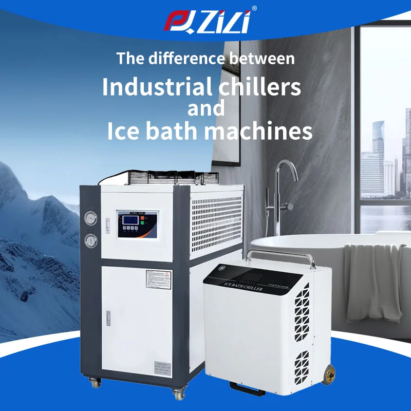 What Is the Difference Between an Industrial Chiller and an Ice Bath Machine?